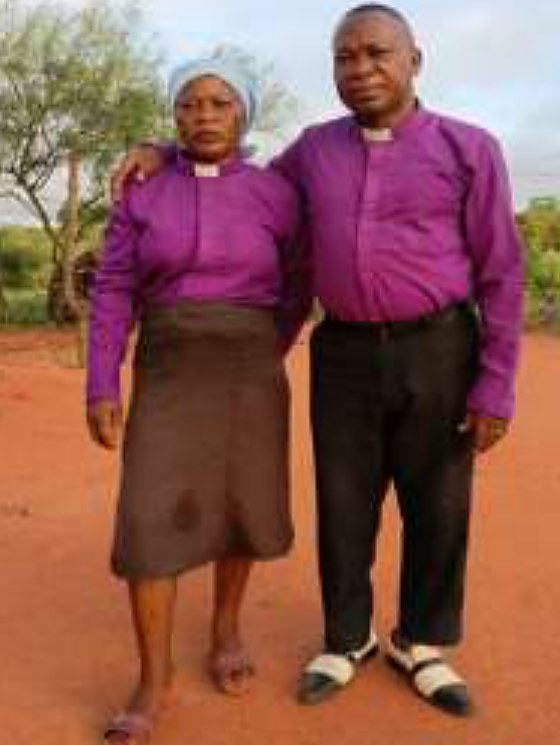 Rev. Jotham Mwangumba Fundi and his wife